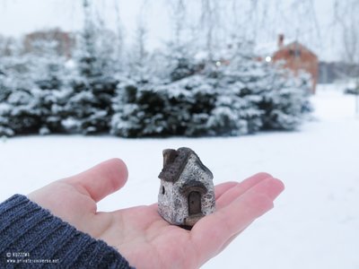 Little dwelling in the palm of my hand